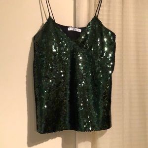 MANGO Sequin Camisole.